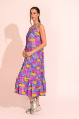Guia Maxi Dress Lavender Jungle