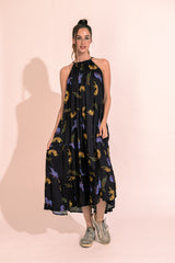 Guia Maxi Dress Black Leo