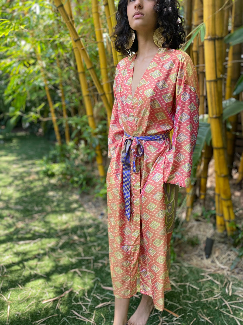 Vintage Kimono Pink Daytona #13
