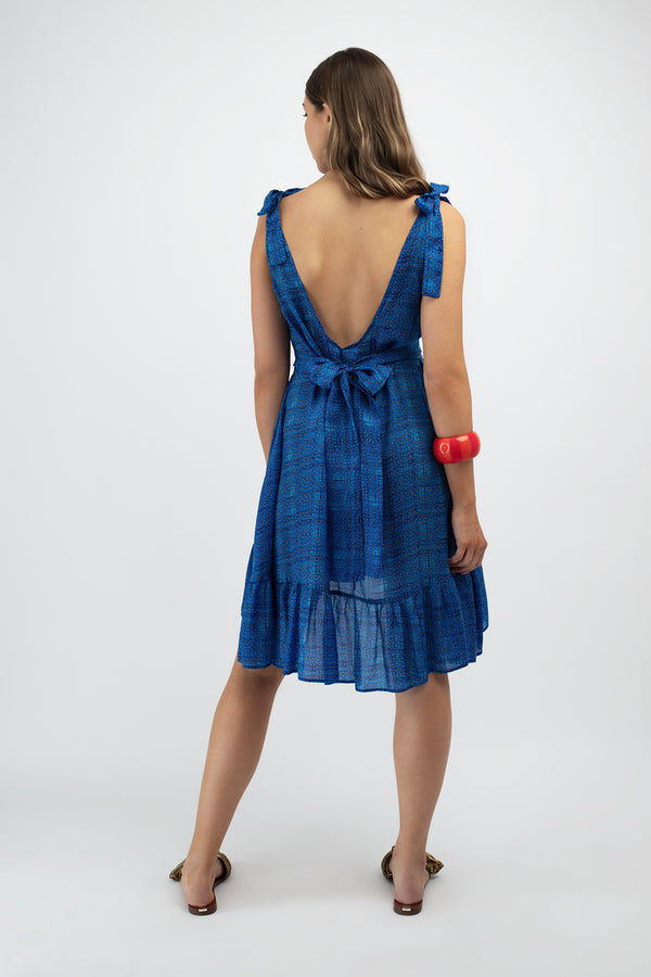 Maddi Dress Royal Blue